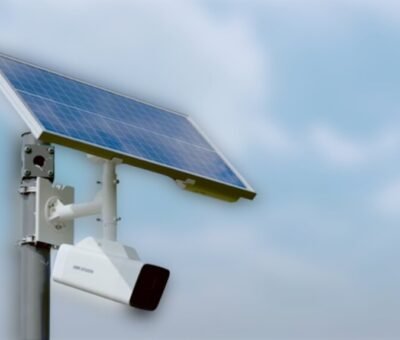 Solar Powered CCTV camera features