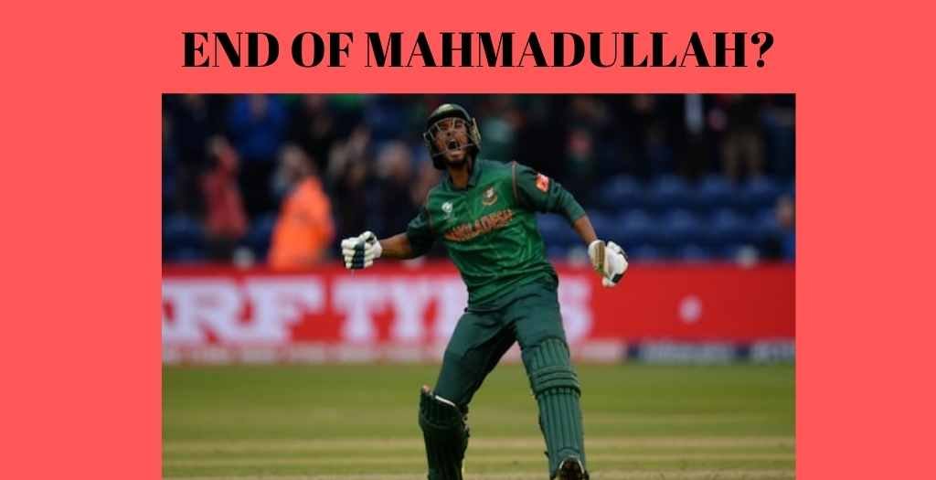 Mahmudullah Out from the T20 Squad of Bangladesh